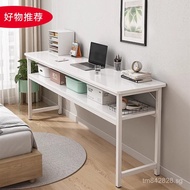 Learning A9L Widened Long Desk Writing Desk Computer Desk Double Layer Space-Saving Foldable Desk DV