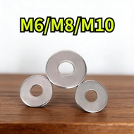 [YDY-R] Galvanized Flat Washer Round Washer Ultra-Thin Metal Screw Washer M6/M8/M10