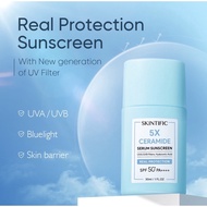 Skintific 5x ceramide serum sunscreen spf 50+++