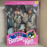 (Broken box) ken Army barbie doll