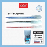 G'soft Ball Pen Nano Tip WX3 0.4mm (1PC)