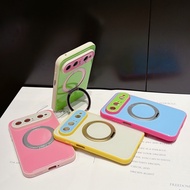 360 Rotation Bracket Case For Huawei Pura X View 70 80 90s pro max Casing Fashion Contrasting Color 