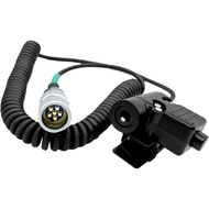 PRC-148 & AN/PRC-152 U94 PTT System Adapter with U-329/U U-229 MIL-C-55116 6-Pin Connector for AN/ M