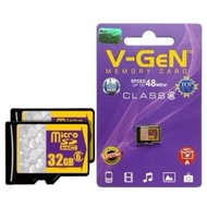 Memory V-gen 32GB Class 6 Series Speed Up To 48mb/s