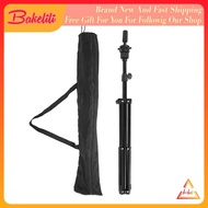 Bakelili Metal Wig Stand  Adjustable Mannequin Head Cosmetology Hairdressing Training Tripod with Carry Bag