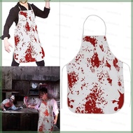 As Halloween Bloody Apron Halloween Theme Props Fancy Dress Scary Apron Costumes