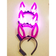 cekak rambut rabbit Cekak berlampu headband cute Cekak rambut party plastic headband