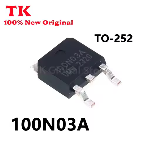 TK 10-100Pcs 100N03A TO-252 100N03 TO252 30V/90A N-channel MOS Field Effect Tube Transistor Chip IC 