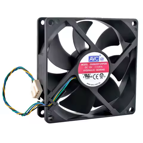 DS09225R12HP235 9.2cm 92mm fan 92x92x25mm DC12V 0.41A 4pin High speed axial flow fan cooling fan for