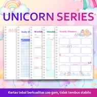 UNICORN SERIES - Loose leaf Planner A5 B5 Thick Binder Cute Plain Dot Square LineNotes Paperbell A5 