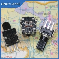 10PCS RV09 Type 0931 Single Vertical Potentiometer 3Pins B102 B1K Adjustable Resistance Flower Shaft