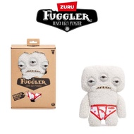 Fuggler 9" Funny Ugly Monster - Budgie Fuggler Annoyed Alien - Grey Fuzzy