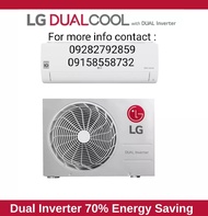 L'G 2HP Split Type Inverter Aircon DUAL COOL