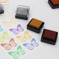 UMTTER Craft Ink Pad, Metallic Easy Application Ink Pad Stamp, Seal Mini Metallic Ink Pad DIY