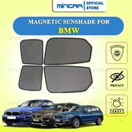 Magnetic Sunshade BMW X1 X3 X4 X5 X6 X7 E71 3 Series 5 G30 F30 G20 Genuine Mincar
