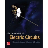 【Local Stock】Fundamentals of Electric Circuits Book Paper by Charles K Alexander and Matthew Sadi
