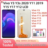 For Display Vivo Y3 Y3s 2020 Y11 2019 Y15 Y17 Y12 LCD Touch Screen Replacement