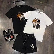 888 Dolce - Gabbana DG Sports Shorts and T-Shirt White (Note: I have arranged information, keep the 
