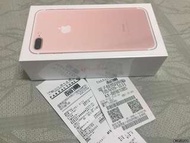 全新沒拆 Apple iPhone 7 Plus 5.5吋 玫瑰金128G