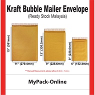 Kraft Bubble Mailer Envelope Yellow Bubble Wrap Kraft Mailer