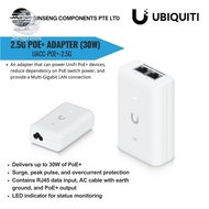 Singa Box Ubiquiti UniFi 2.5G PoE+ Injector 30W | UACC-PoE+-2.5G Gigabit Power over Ethernet Adapter