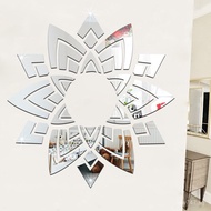 Ceiling DIY Creative Decorative Wall Sticker Mirror Shape3D Ceiling 9XKE