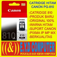 CATRIDGE CANON PG 810 BLACK ORIGINAL KETRID HITAM PRINTER PIXMA CATRID IP2770 IP2772 MP245 MP258 MP2
