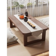 Small Small Coffee Table Solid Wood Household Study Bed Folding Small Table Bay Window Table Bay Win