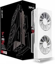 XFX Swift AMD Radeon RX 9060 XT OC White Gaming Edition with 16GB GDDR6 HDMI 2xDP, AMD RDNA™ 4 (RX-9