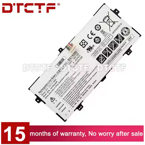 DTCTF 7.7V 39WH 5120mAh Model AA-PBUN4AR battery For SAMSUNG Notebook 9 Spin NP900X5L 940X3L laptop
