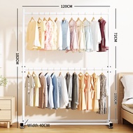 LG Rak Baju Gantung Berdiri 2 Susun Rak Gantungan Baju Besi Rak Baju Gawang Estetik Stand Hanger 200