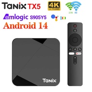 Tanix TX5 TVBox Android14 Amlogic S905Y5 Support 4K