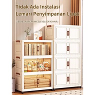 Transparent Plastic Folding Storage Box Multipurpose Plastic Storage Box Transparent Plastic Cupboar