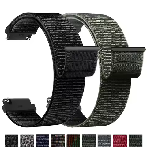 Nylon Loop Strap 20mm 22mm for COROS PACE 3 2/APEX 2 Adjustable Watch Band for COROS APEX Pro/APEX 4