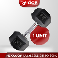 Hexagon Dumbbell Weight Lifting Dumbbell 2.5kg - 30kg