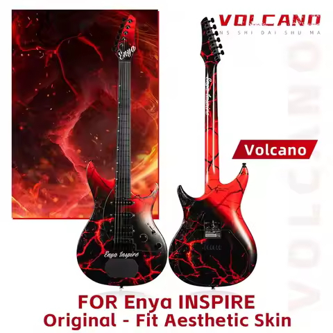For ENYA Inspire - Full Body Wrap Sticker, Protective Film, Custom Decal, Smart Guitar Accessories