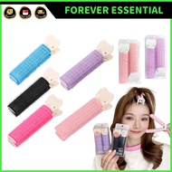 (FOREVER ESSENTIAL) 2PCs Korean Hair Root Fluffy Volume Curler Air Bangs Fringe Curling Tube Clip Ro