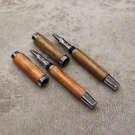 原木手工筆 木製筆 木質筆 鋼珠筆 (金圈款)