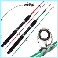 WITTE Fishing Rod, Carbon 1.0m Length Spinning Rod, 2025 2 Sections 107g Lure Weight Travel Fishing 
