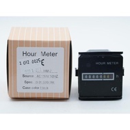HourMeter Black HM-2 AC 110V 50Hz Hour Meter Engine 0-99.999.9H High Quality AC110V 50Hz | 2.012.002