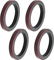 MDEOOSKY 4Pcs 010-051-00 ID 2.875'' x OD 3.880'' Trailer Wheel Hub Unitized Oil Seal, Replacement fo
