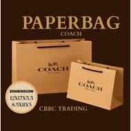 Luxury C0ach Inspired Thick Gift Bag – Classy & Reusable