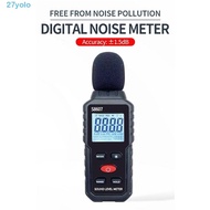 YOLO Noise Meter, Handheld 30~130dB Decibelimeter, Professional Environment 0.1 dB Digital Sound Noi