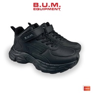 BUM Equipment Kid's Black Shoes CS818 Black School Shoe - Kasut Kanak-Kanak Kasut Hitam Sekolah