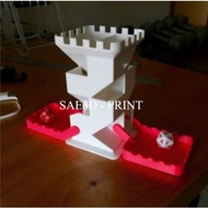 Board Game Dice Shaker Tower - A3D