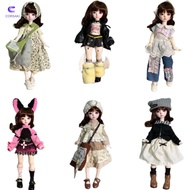 CORSAKI 30cm Doll Clothes, 11.8 Inch 30cm Size BJD Doll, Cute Clothes Replaceable Clothes Princess S