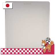 ELECOM Mouse Pad for Laser & Optical Mouse Metallic Silver MP-112SV