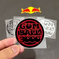 Gumball 3000 Sticker Decorative Stickers for Motorcycles, Electric Vehicles, Laptops & DTF UV Materi