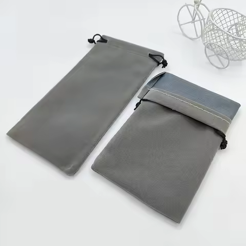 Sunglasses Bags Solid Color Drawstring Pouch Bags Myopia Customized Glass Case Eyewear Accessories S
