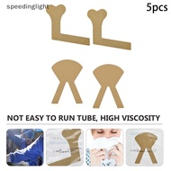 speedinglight 5Pcs Nose Bridge Fixed Sticker Nasal Feeding Tube for Catheter Tube Fixation SDT